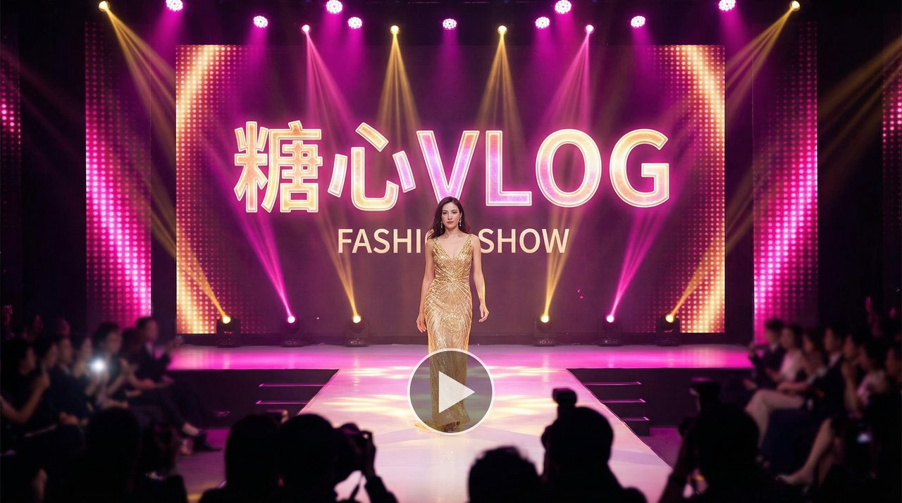 小马拉大车超模走秀视频